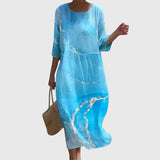 Hayley™ | Robe Maxi Florale Élégante | Maya Deauville