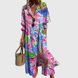 Zariah | Robe Maxi Bohémienne Élégante | Maya Deauville