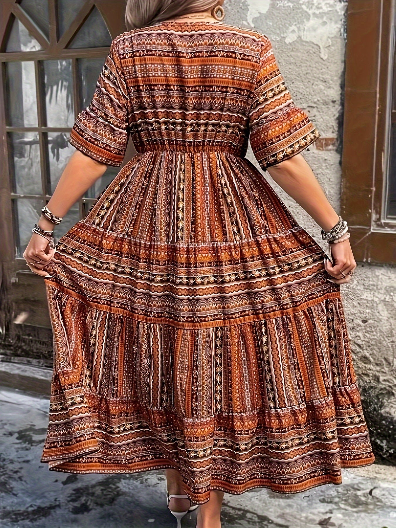 Joraine | Robe Ethnique Fluide | Maya Deauville