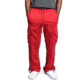Kenia Blanco™ | Pantalon cargo en polaire pour homme | Maya Deauville