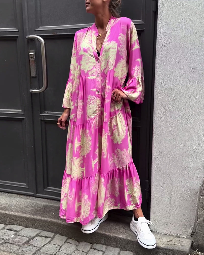 Ophelia | Robe Longue Fluide | Maya Deauville