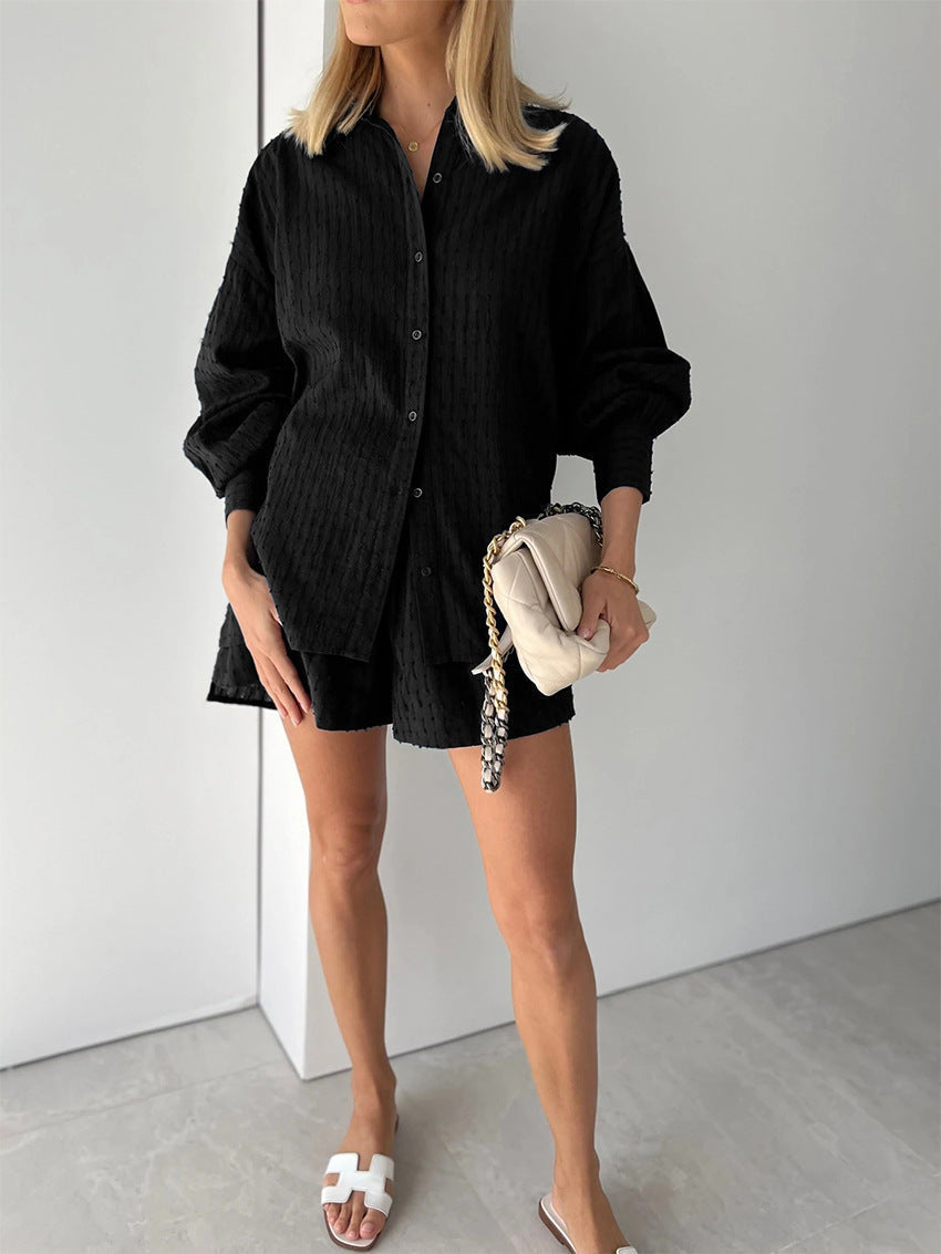 Elizabeth | Ensemble Chemise et Shorts Léger | Maya Deauville