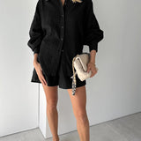 Elizabeth | Ensemble Chemise et Shorts Léger | Maya Deauville