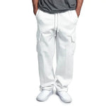 Kenia Blanco™ | Pantalon cargo en polaire pour homme | Maya Deauville