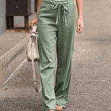 Joleen | Pantalon Détente Femme Avec Cordon Et taille élastique | Maya Deauville