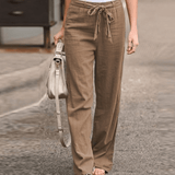 Joleen | Pantalon Détente Femme Avec Cordon Et taille élastique | Maya Deauville