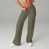 Florence™ — Pantalon large taille haute confortable | Maya Deauville