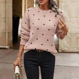 Noémie™ | Pull élégant à Pois | Maya Deauville