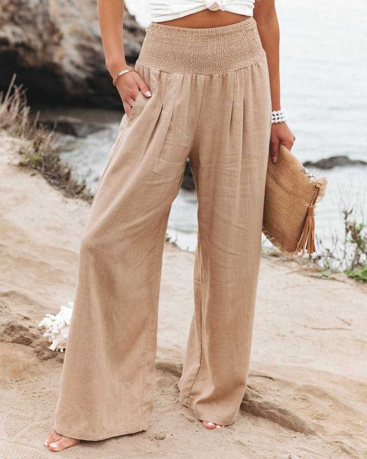 Aileen | Pantalons Large de Plage | Maya Deauville