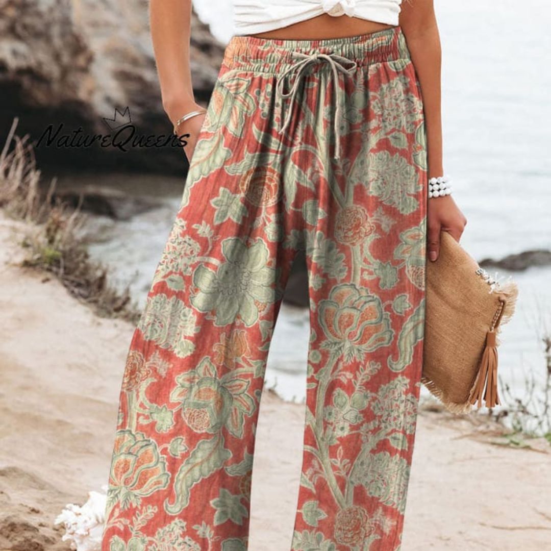 Josette™ | Pantalon léger & style bohème | Maya Deauville