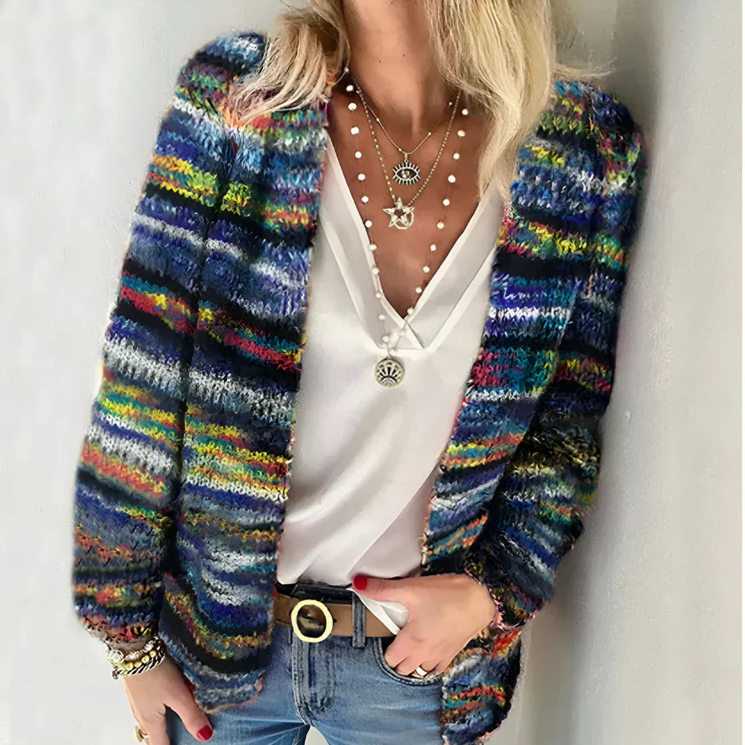 Juliette™ | Cardigan Coloré et Chaleureux | Maya Deauville