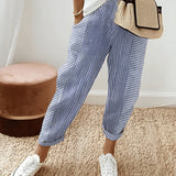 Leura™ | Pantalon Rayé Chic | Maya Deauville