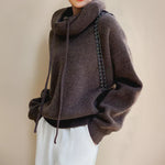 Louise™ | sweat à capuche Douce en Tricot | Maya Deauville