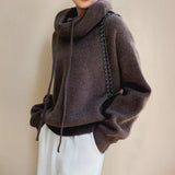 Louise™ | sweat à capuche Douce en Tricot | Maya Deauville