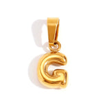 Collier Lettre Bubble Chic | Maya Deauville
