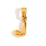 Collier Lettre Bubble Chic | Maya Deauville