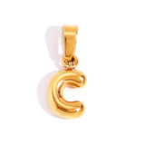 Collier Lettre Bubble Chic | Maya Deauville