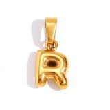 Collier Lettre Bubble Chic | Maya Deauville