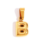 Collier Lettre Bubble Chic | Maya Deauville