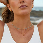 Collier Lettre Bubble Chic | Maya Deauville