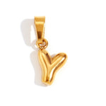 Collier Lettre Bubble Chic | Maya Deauville