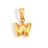 Collier Lettre Bubble Chic | Maya Deauville