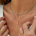 Collier Lettre Bubble Chic | Maya Deauville
