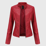 Giorgina™ | Veste en Cuir Élégante pour Femmes | Maya Deauville