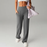 Florence™ — Pantalon large taille haute confortable | Maya Deauville