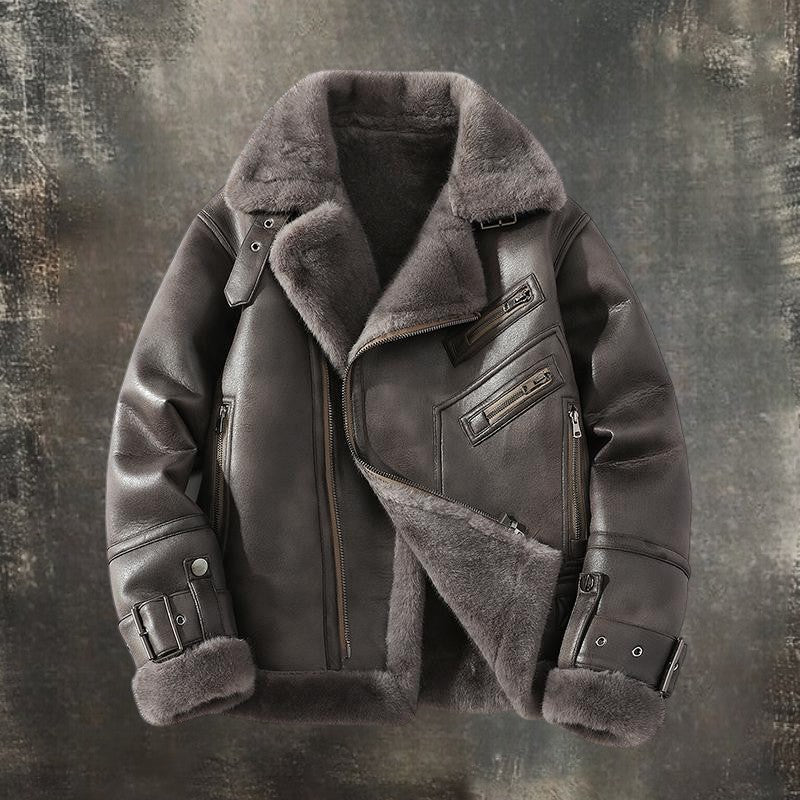 Lenard™ | Veste chaude en cuir | Maya Deauville