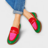 Nyla™ | Mocassins décontractés contrastés | Maya Deauville