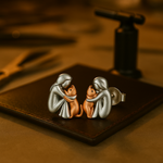 Leila™ – boucles d’oreilles motif chat | Maya Deauville