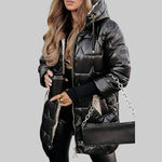 Cecilia | Manteau d’automne élégant avec capuche | Maya Deauville