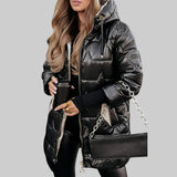 Cecilia | Manteau d’automne élégant avec capuche | Maya Deauville