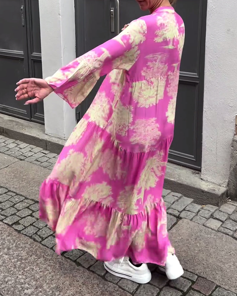 Ophelia | Robe Longue Fluide | Maya Deauville
