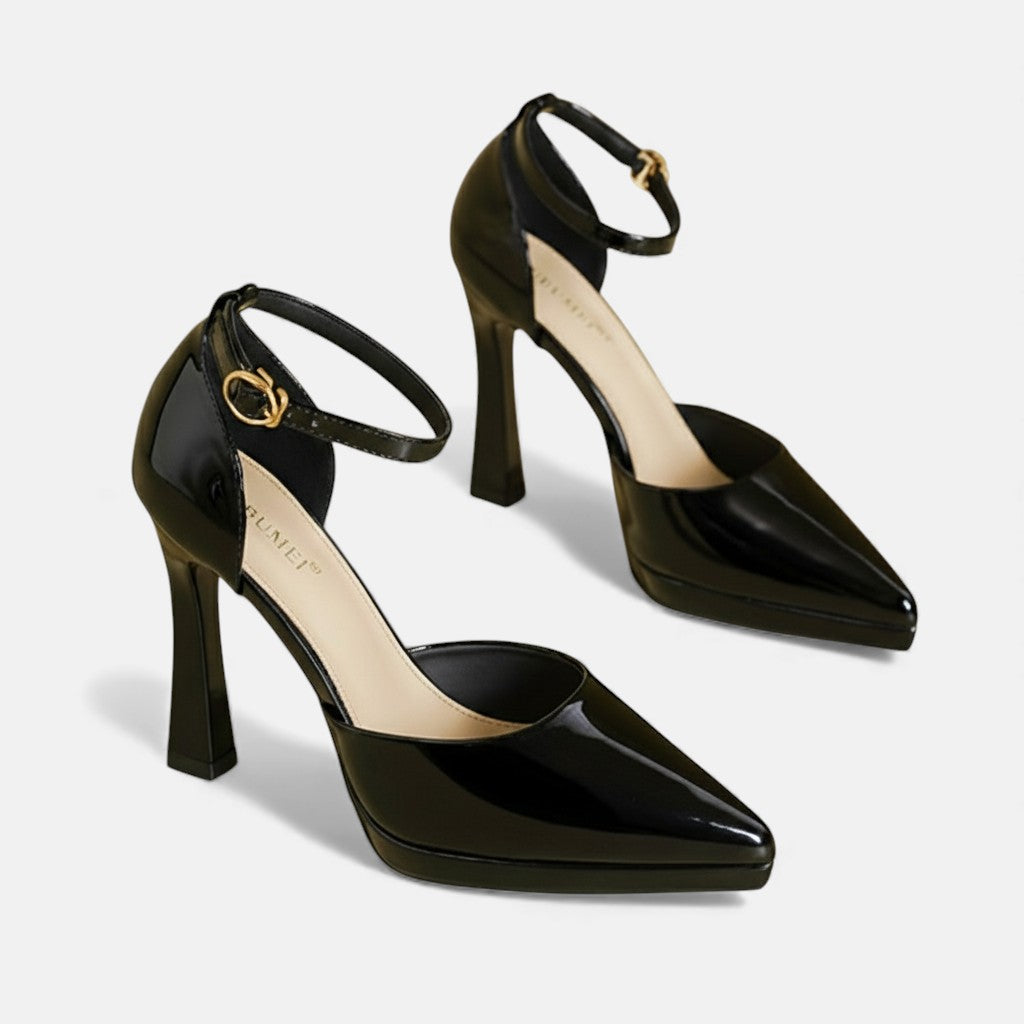 Talons en Cuir Evette | Maya Deauville