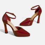 Talons en Cuir Evette | Maya Deauville