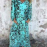 Jessa | Robe Maxi Léopard | Maya Deauville