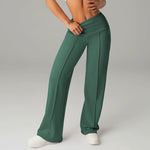 Florence™ — Pantalon large taille haute confortable | Maya Deauville