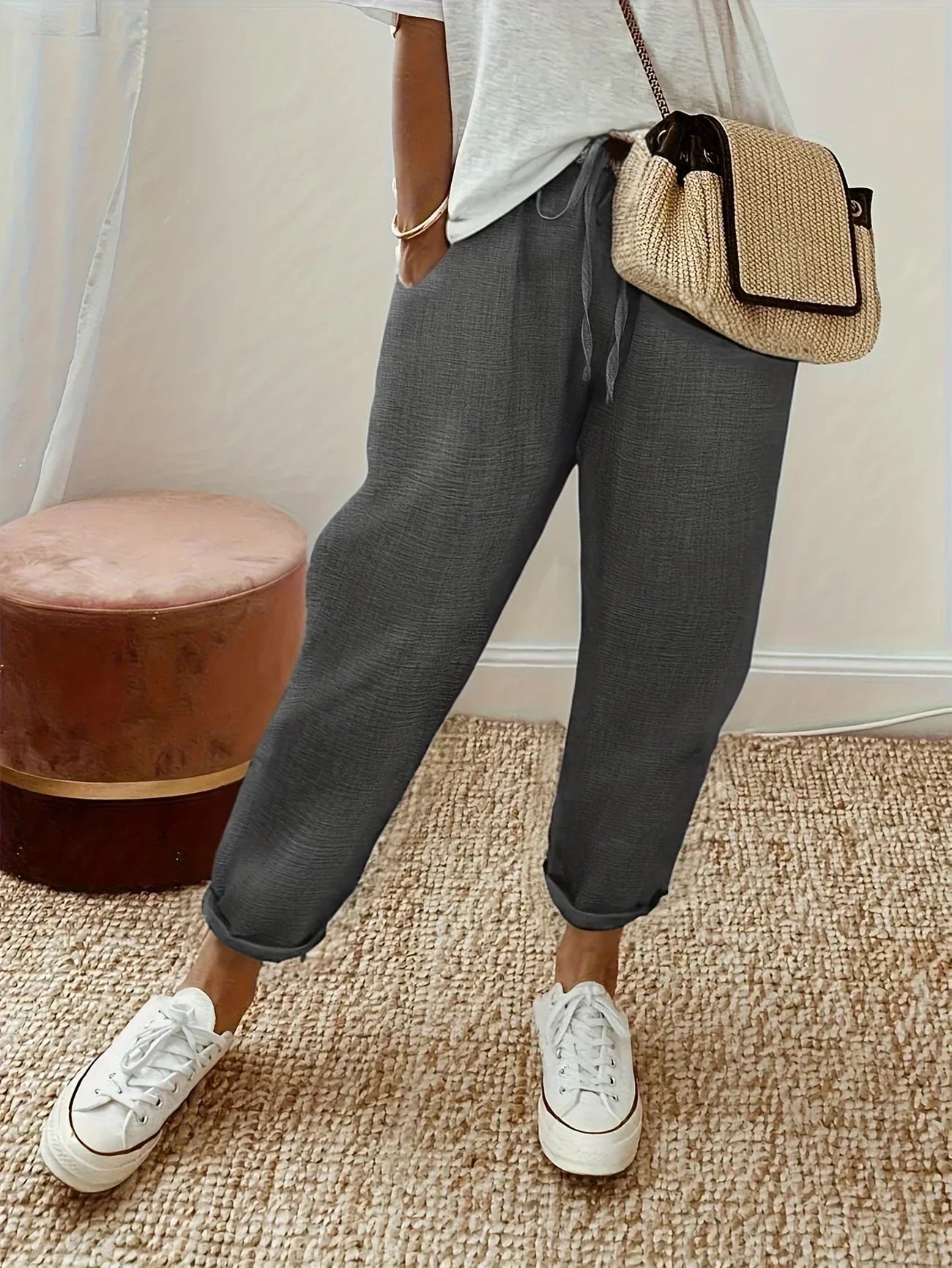 Romy™ | Pantalon relax léger | Maya Deauville