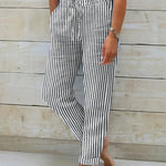 Faye™ | Pantalon rayé léger | Maya Deauville