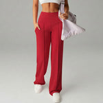Florence™ — Pantalon large taille haute confortable | Maya Deauville