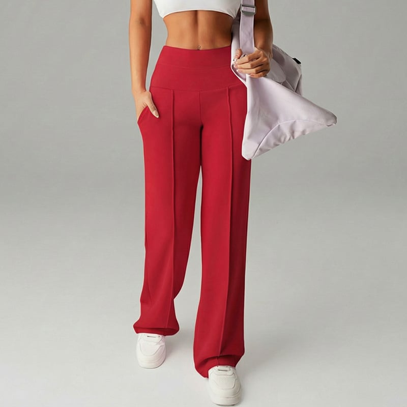 Florence™ — Pantalon large taille haute confortable | Maya Deauville