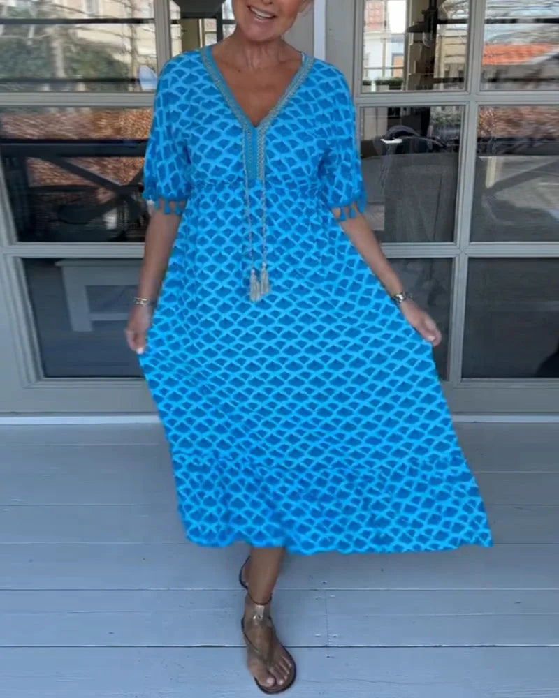Felicity | Robe des Vagues Côtières | Maya Deauville