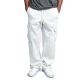 Kenia Blanco™ | Pantalon cargo en polaire pour homme | Maya Deauville