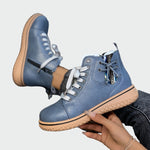 Bottines orthopédiques en cuir à la cheville | Maya Deauville