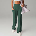 Florence™ — Pantalon large taille haute confortable | Maya Deauville
