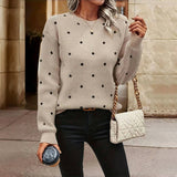 Noémie™ | Pull élégant à Pois | Maya Deauville