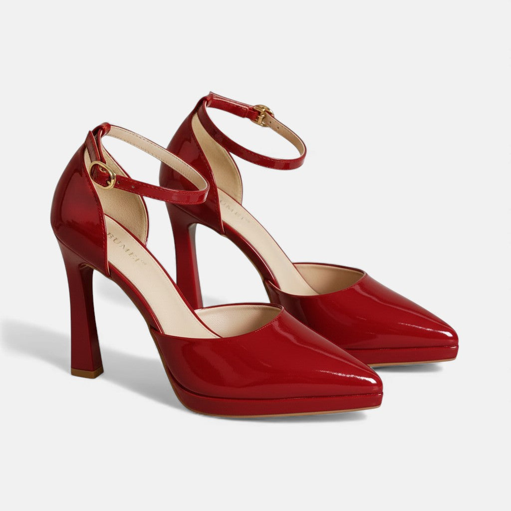 Talons en Cuir Evette | Maya Deauville