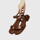 Kaia | Sandales en cuir orthopédique | Maya Deauville